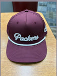 Maroon Baseball Cap / Hat: SSP Embrodiered with Rope