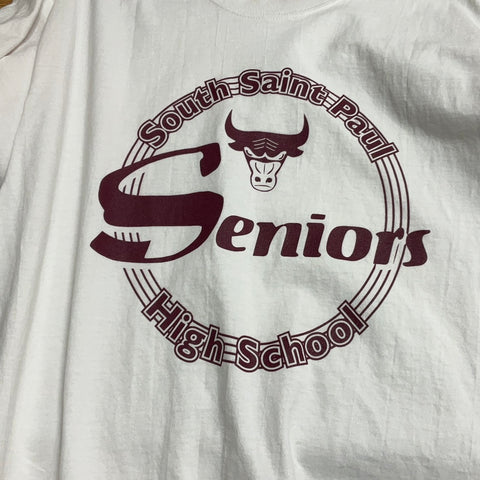 White SSP Senior T-Shirt (No Year)