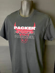 Black Packer Packer Packer (Outline) T-Shirt