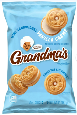 PC: Grandma's Mini Sandwiches Vanilla Creme