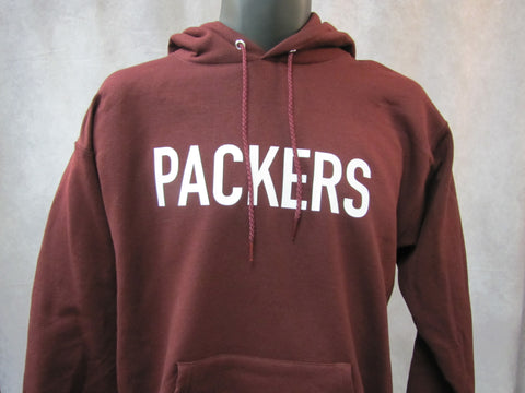 Brick PACKERS Maroon Hoodie