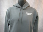 Gray Hoodie with Brick White SSPHS Front and Packers Back