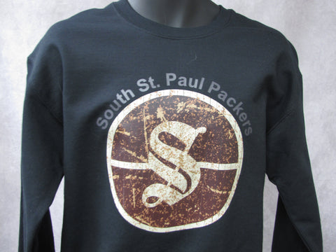 Black Crewneck: Old SSP logo
