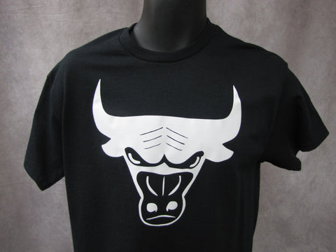 White Bull Black T-Shirt