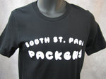 Puffy South St. Paul Packers Black T-Shirt