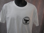 SSP Circle on Front and Back White T Shirt