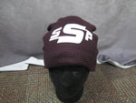 Maroon SSP Waffle Beanie