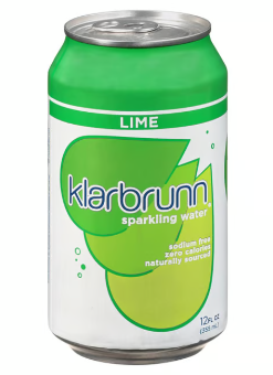 PC: Klarbrunn Lime Sparkling Water