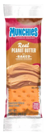 PC: Munchies Peanut Butter Sandwich Crackers