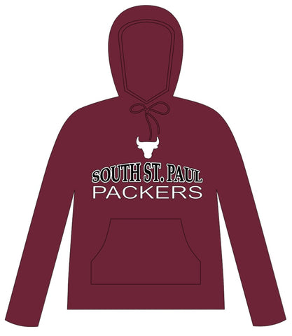 Maroon South St. Paul Packers Hoodie